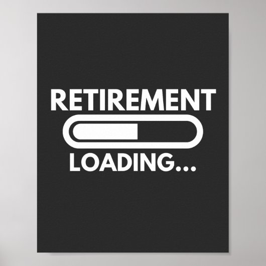 Poster Progression du chargement de la retraite pour tous (Devant)