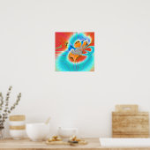 Poster Projection fractale 1.4c (Cuisine)