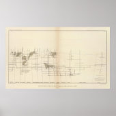 Poster Projection longitudinale verticale I Comstock Lode (Devant)