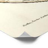 Poster projection montrant déclinaison magnétique (Coin)