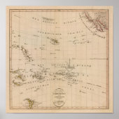 Poster Projection rare du pôle Nord (Devant)