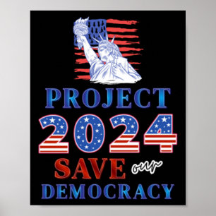 Poster Projet 2024 Sauver notre démocratie
