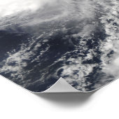 Poster Projet de loi sur les ouragans dans l'océan Atlant (Coin)