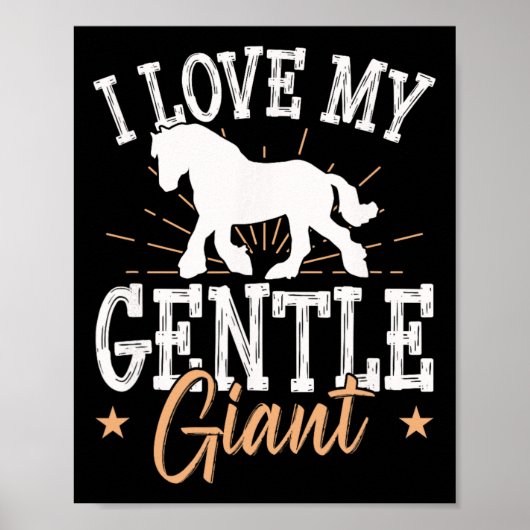 Poster Projet De Mème De Cheval Pour Un Pilote De Clydesd (Devant)