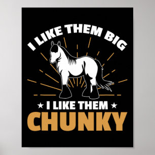 Poster Projet De Mème De Cheval Pour Un Pilote De Clydesd