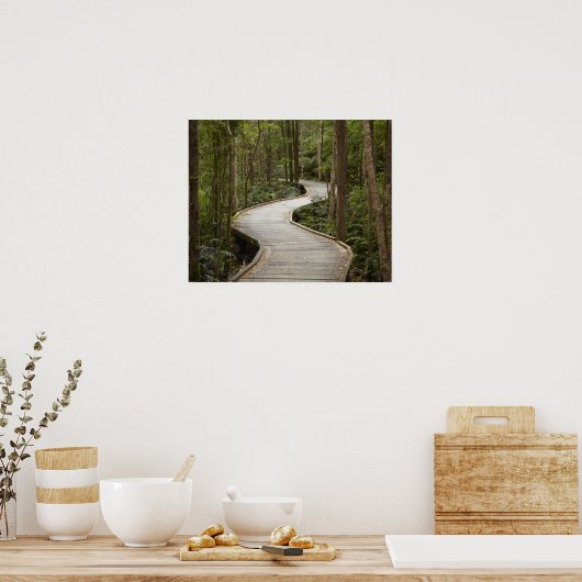 Poster Promenade à Nelson Falls, Franklin - Gordon (Cuisine)