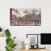 Poster Promenade dans le jardin turc (Bureau à domicile)