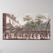 Poster Promenade dans le jardin turc (Devant)