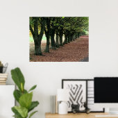 Poster Promenade dans les bois (Bureau à domicile)