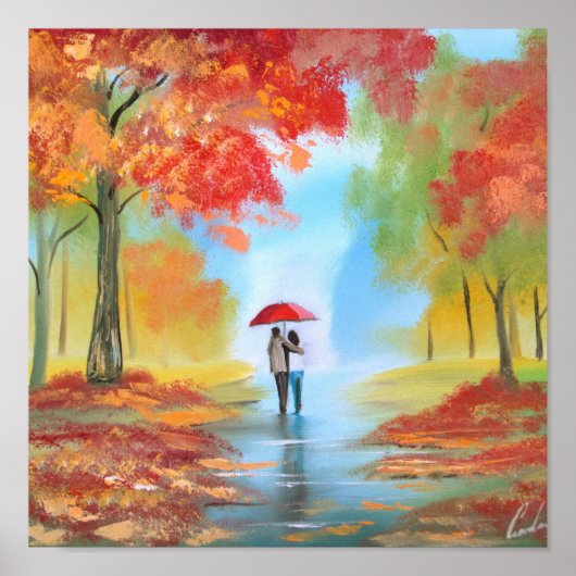 Poster Promenade d'automne (Devant)