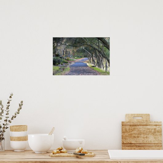 Poster "Promenade d'automne" (Cuisine)