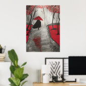 Poster Promenade d'automne (Bureau à domicile)