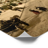 Poster Promenade de Blackpool, Lancashire, Angleterre (Coin)