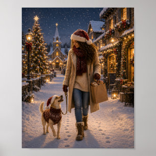 Poster Promenade de Noël avec Lina
