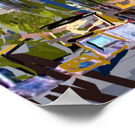 Poster Promenade de Venice Beach (Coin)