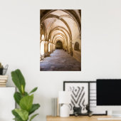 Poster Promenade du Cloître de la Cathédrale Ancienne (Bureau à domicile)