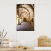 Poster Promenade du Cloître de la Cathédrale Ancienne (Cuisine)