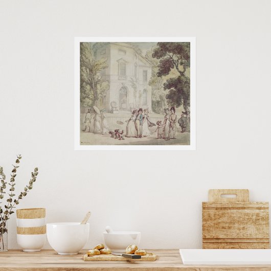 Poster Promenade du dimanche après-midi (Cuisine)