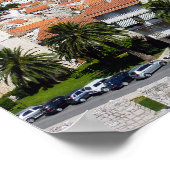 Poster Promenade du front de mer de Trogir - Dalmatie, Cr (Coin)