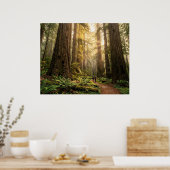 Poster Promenade en forêt (Cuisine)