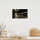 Poster Promenade en soirée à Asakusa : Tokyo (Cuisine)