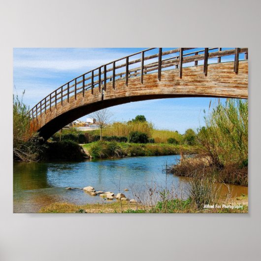 Poster Promenade estivale le long de la rivière Túria (Devant)