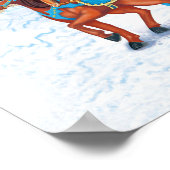 Poster Promenade hivernale (Coin)