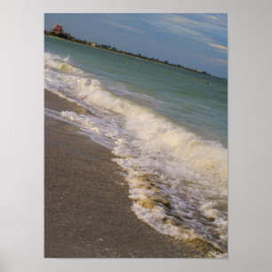 Poster Promenade Le Long De La Plage St Pete
