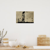 Poster Promenade ombragée (Cuisine)