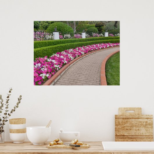 Poster Promenade paysagée (Cuisine)