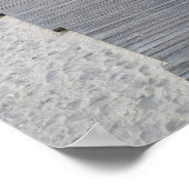 Poster Promenade rustique vers la plage (Coin)