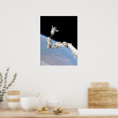 Poster Promenade spatiale pendant la mission de navette S (Cuisine)
