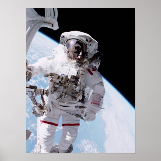 Poster Promenade spatiale (STS-100) (Devant)