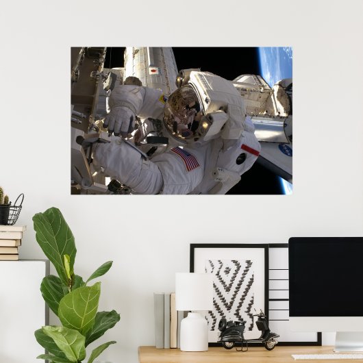 Poster Promenade spatiale (STS-119) (Bureau à domicile)