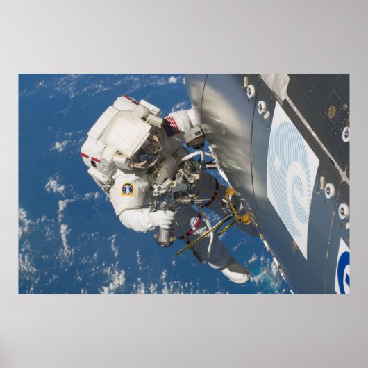 Poster Promenade spatiale (STS-129) (Devant)