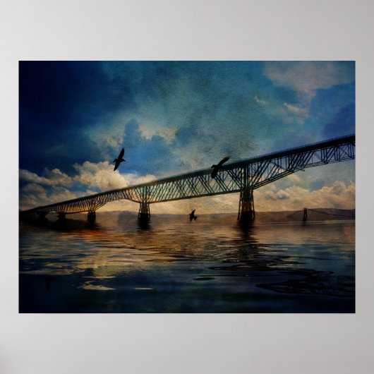 Poster Promenade sur l'Hudson (Devant)