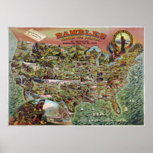 Poster Promenades par notre pays