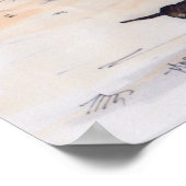 Poster Promener le chien - 05 (Coin)