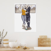 Poster Promenez-vous dans la ville (Cuisine)