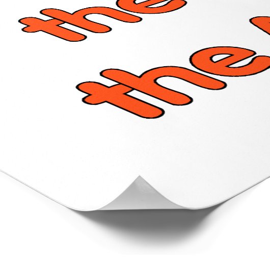 Poster Promesse athée (Coin)