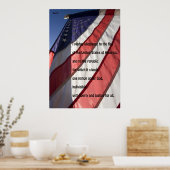 Poster Promesse d'allégeance (Cuisine)