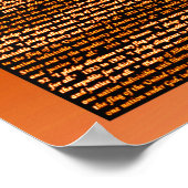 Poster Promesse d'allégeance aux USA Drapeau Imprimer (Coin)