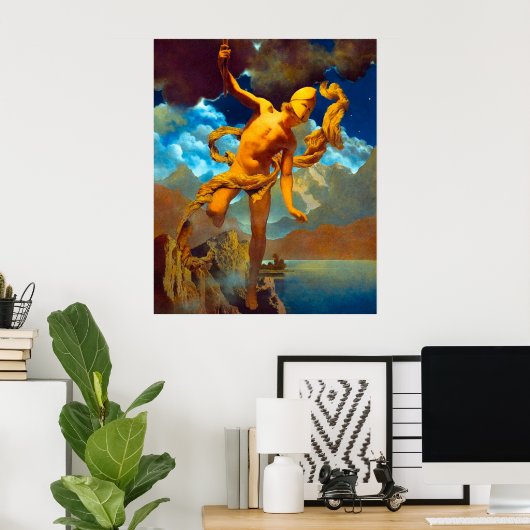 Poster Prométhée (Bureau à domicile)