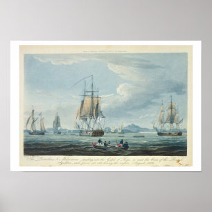 Poster Prométhée et le Melpomène dans le golfe de Riga
