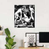 Poster prométhius enchaîné par vulcan (Bureau à domicile)