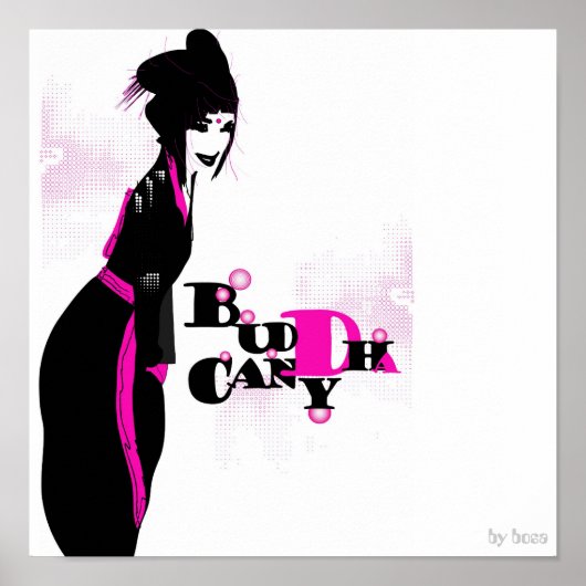 Poster Promo BuddhaCandy (Devant)