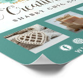 Poster Promo de commercialisation du bois rustique et chi (Coin)