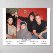 POSTER PROMO MADFACE (Devant)