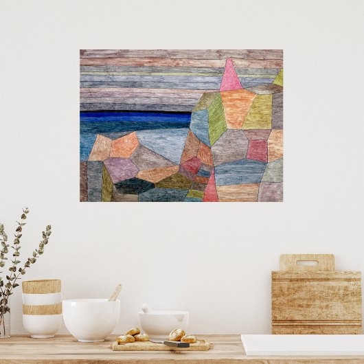 Poster Promontorio Ph | Paul Klee | (Cuisine)