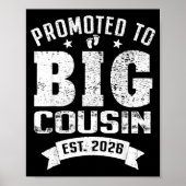 Poster Promoted To Big Cousin 2026 Cool Cousin Baby Annou (Devant)